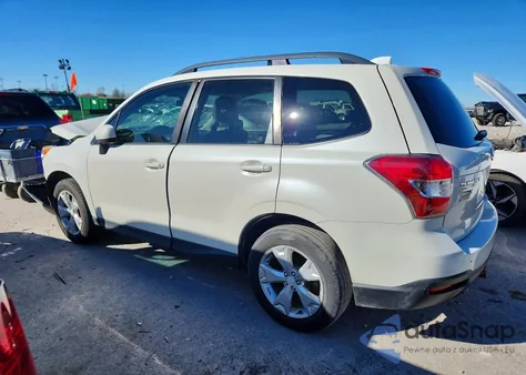 2016 Subaru Forester 2.5I Premium z USA, uszkodzony, nr VIN JF2SJADC5GH547777